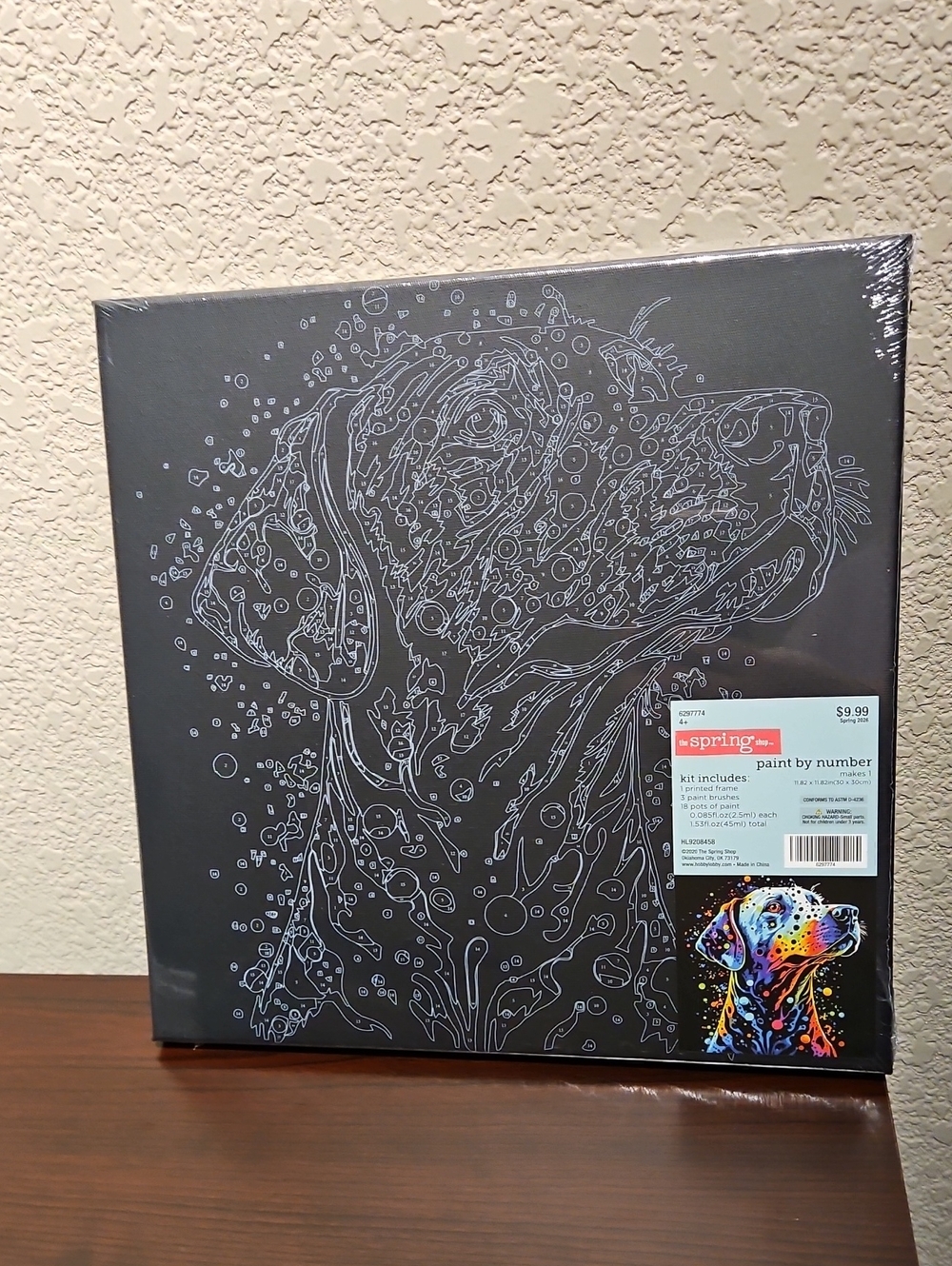Paint By Numbers Kit - Dog